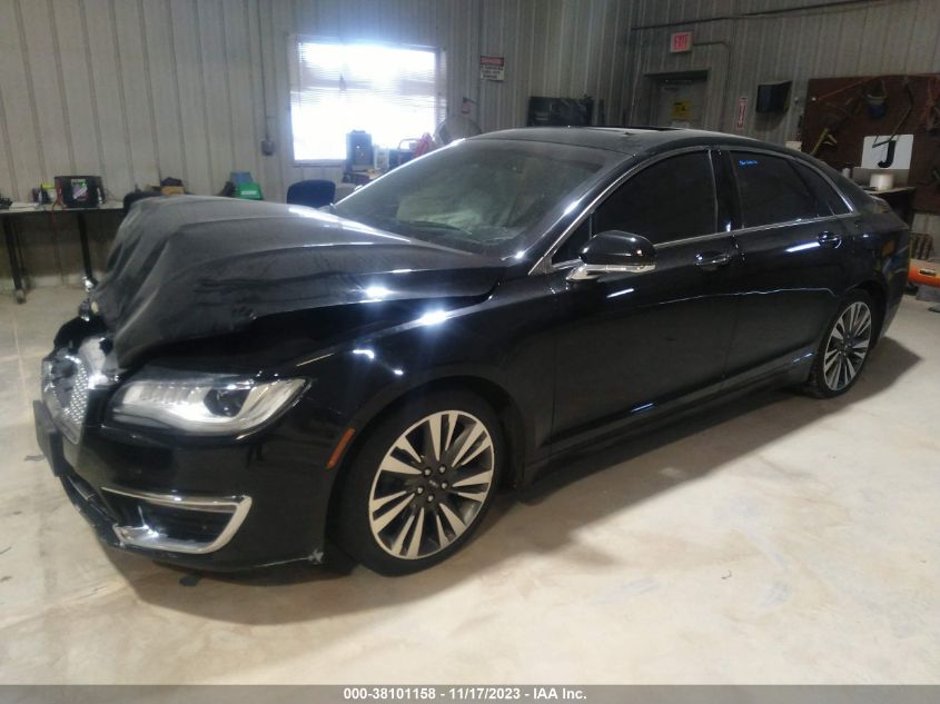 2017 LINCOLN MKZ SELECT - 3LN6L5D92HR608035
