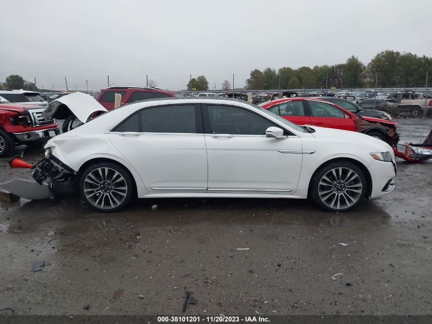 2017 LINCOLN CONTINENTAL SELECT 1LN6L9SK0H5627795