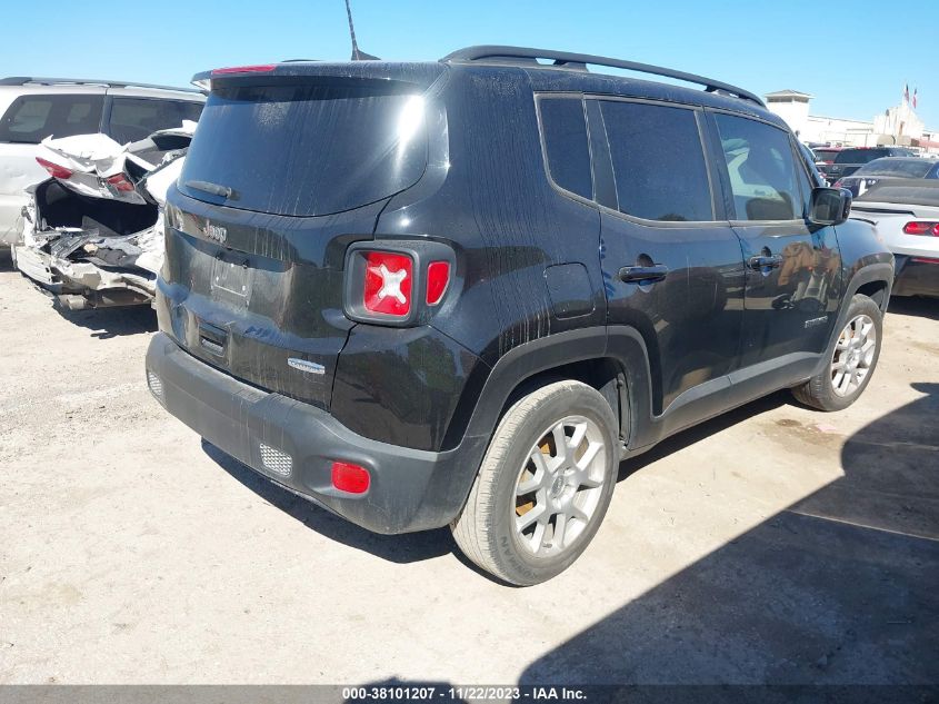 2019 JEEP RENEGADE LATITUDE FWD - ZACNJABB4KPK08917