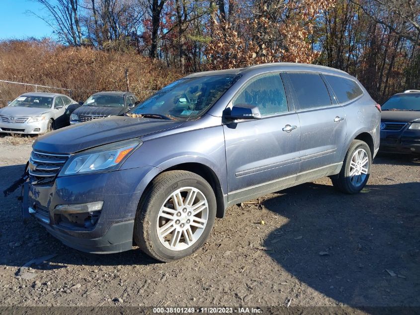 2014 CHEVROLET TRAVERSE LT - 1GNKVGKD3EJ288754