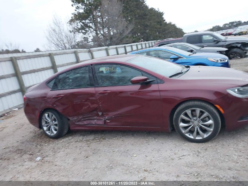 2015 CHRYSLER 200 S - 1C3CCCBG7FN518140