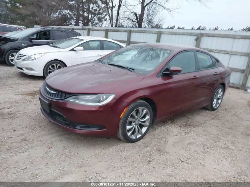 2015 CHRYSLER 200 S - 1C3CCCBG7FN518140
