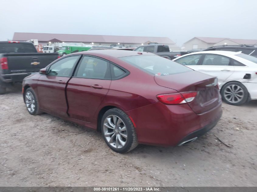 2015 CHRYSLER 200 S - 1C3CCCBG7FN518140