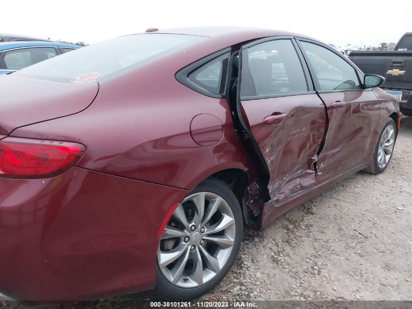 2015 CHRYSLER 200 S - 1C3CCCBG7FN518140