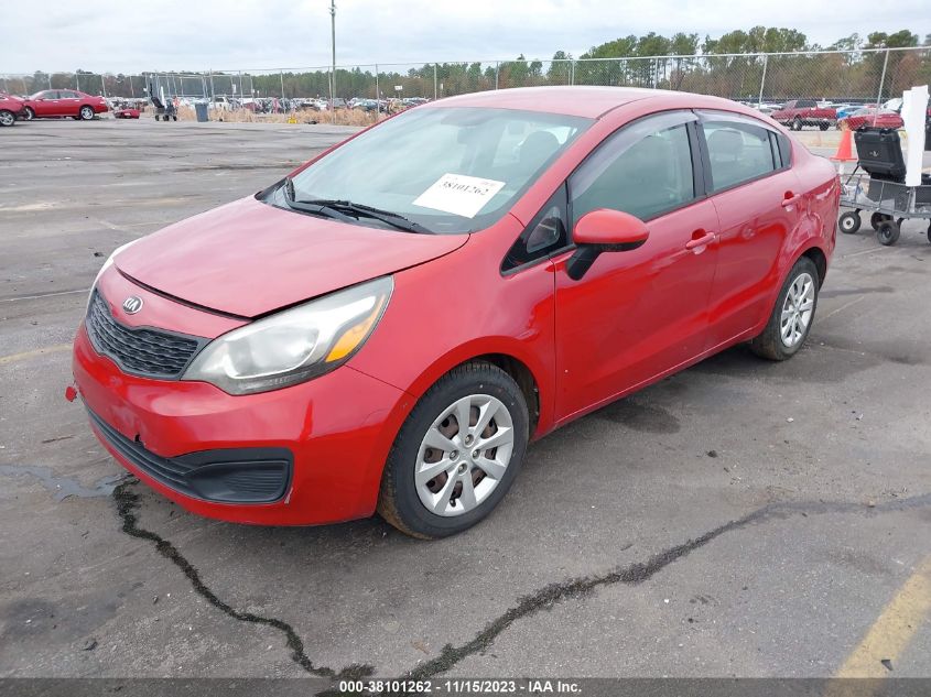 2014 KIA RIO LX - KNADM4A3XE6365034