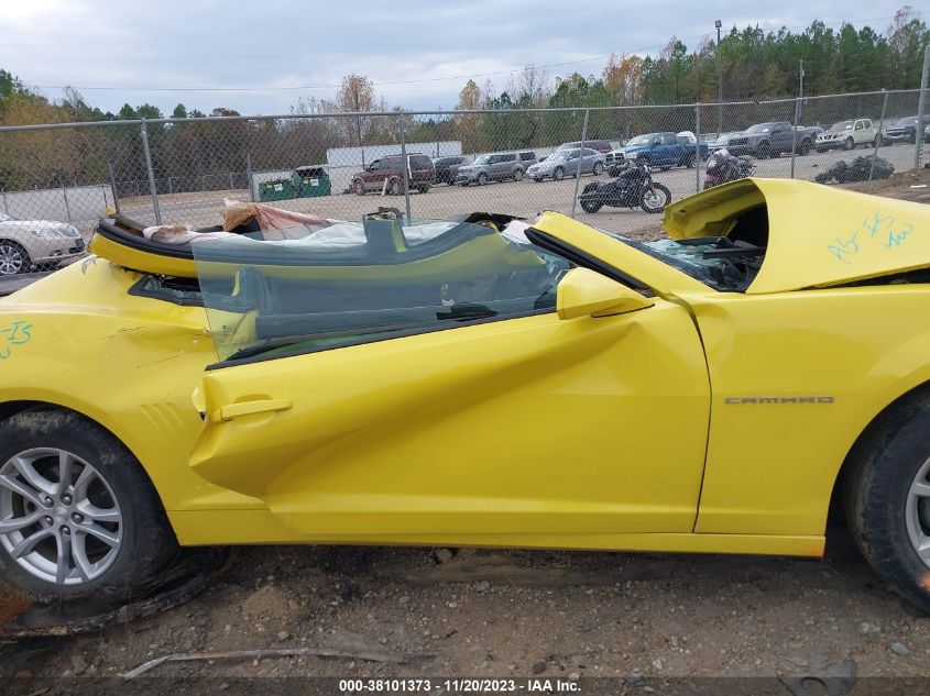 2014 CHEVROLET CAMARO 2LS - 2G1FA1E34E9341226