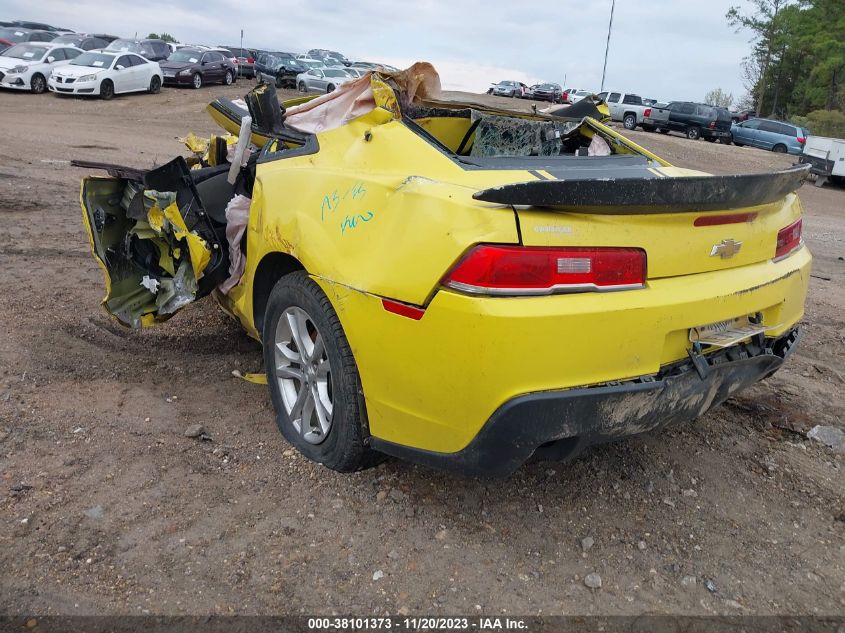 2014 CHEVROLET CAMARO 2LS - 2G1FA1E34E9341226