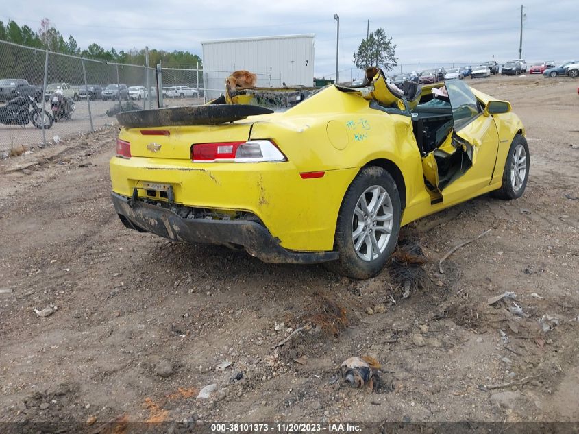 2014 CHEVROLET CAMARO 2LS - 2G1FA1E34E9341226