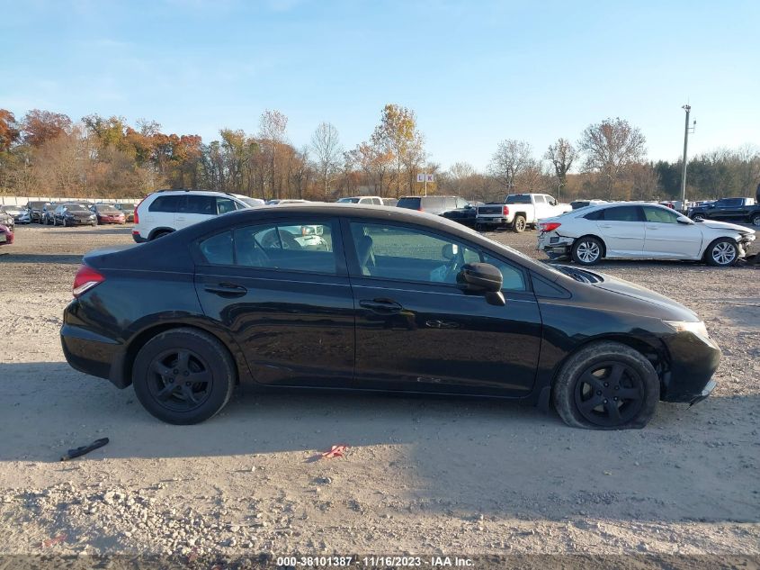 2015 HONDA CIVIC SE - 19XFB2F78FE703494