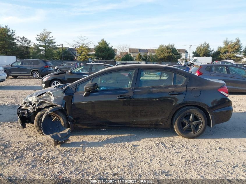 2015 HONDA CIVIC SE - 19XFB2F78FE703494