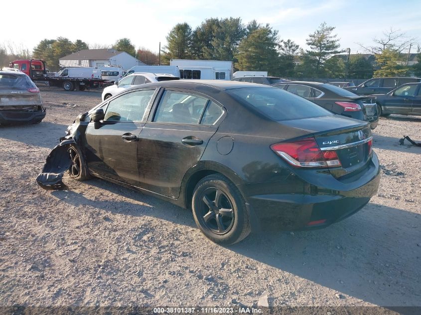 2015 HONDA CIVIC SE - 19XFB2F78FE703494