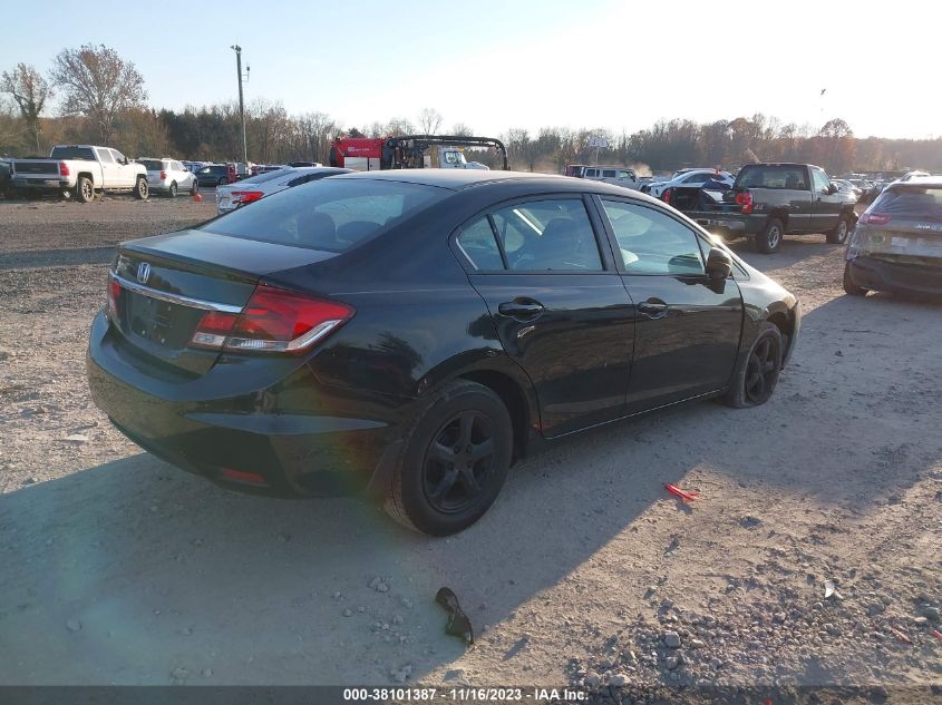2015 HONDA CIVIC SE - 19XFB2F78FE703494