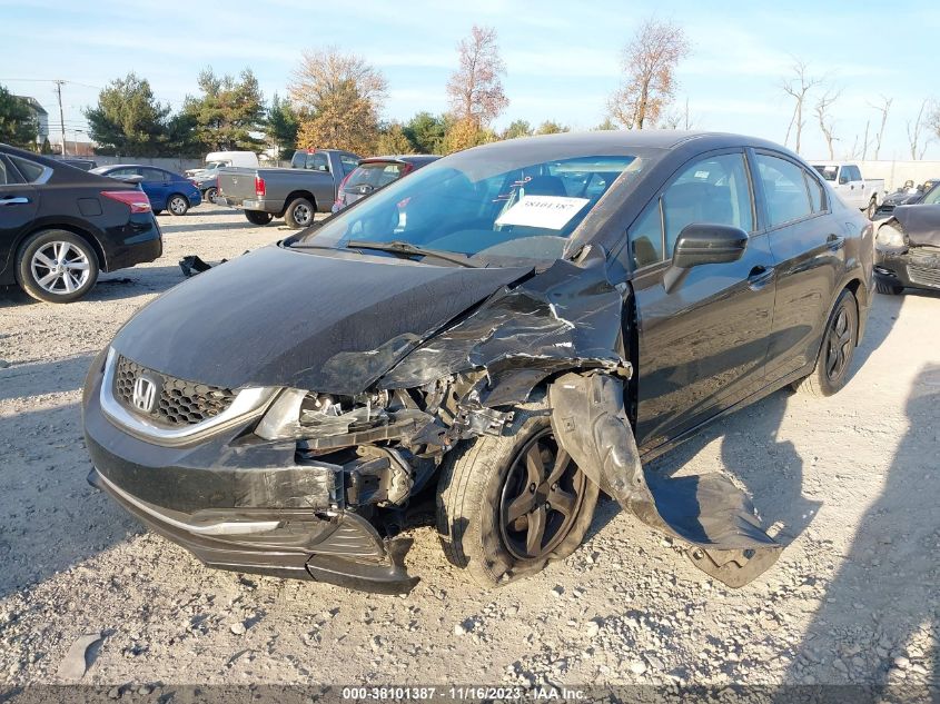 2015 HONDA CIVIC SE - 19XFB2F78FE703494