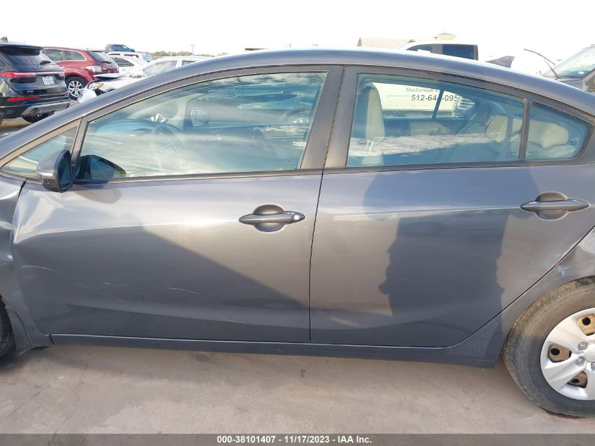 2015 KIA FORTE LX - KNAFX4A68F5306016