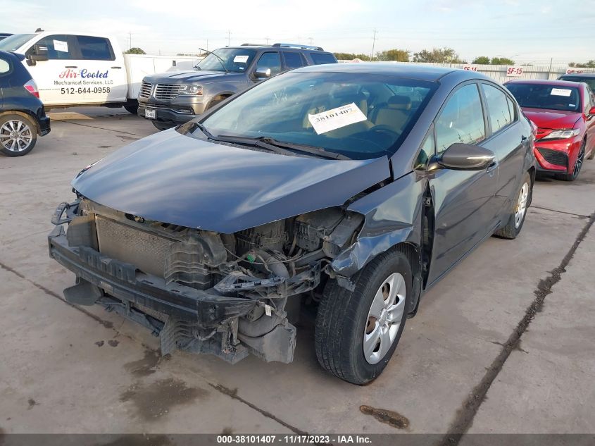 2015 KIA FORTE LX - KNAFX4A68F5306016