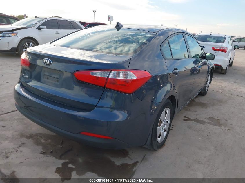 2015 KIA FORTE LX - KNAFX4A68F5306016