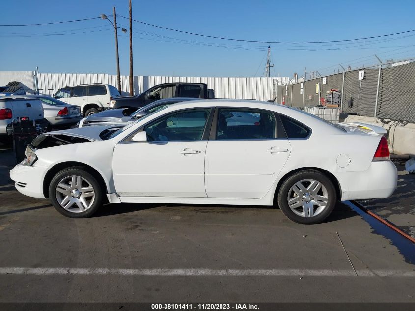 2013 CHEVROLET IMPALA LT - 2G1WB5E3XD1168560
