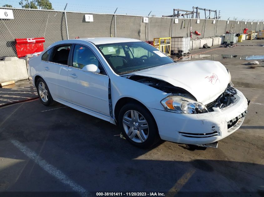 2013 CHEVROLET IMPALA LT - 2G1WB5E3XD1168560