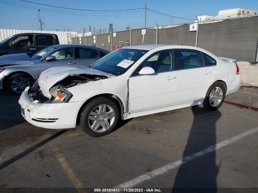 2013 CHEVROLET IMPALA LT - 2G1WB5E3XD1168560