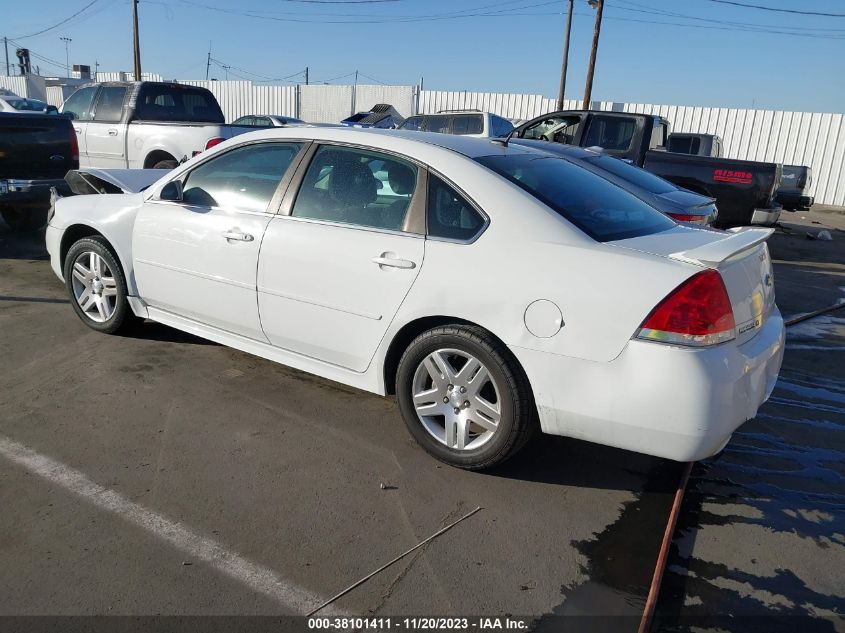 2013 CHEVROLET IMPALA LT - 2G1WB5E3XD1168560