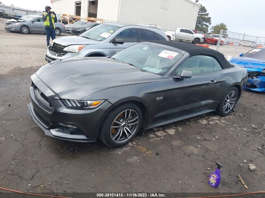 1FATP8FF0H5331555 2017 FORD MUSTANG, photo no. 2