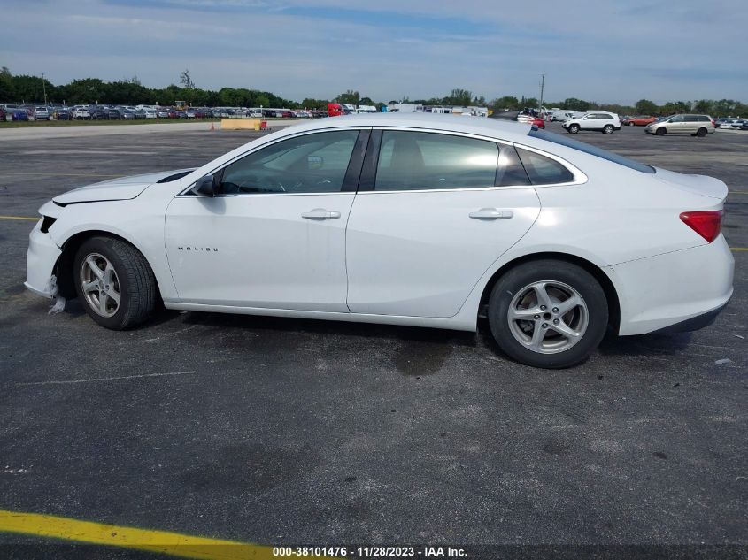 2018 CHEVROLET MALIBU LS - 1G1ZB5ST7JF180557