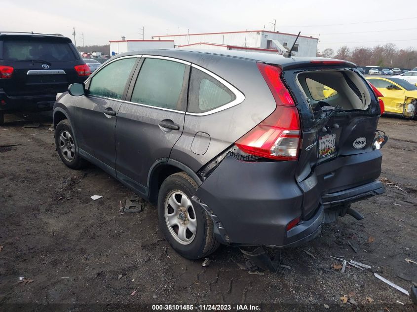 2015 HONDA CR-V LX - 3CZRM3H31FG702404