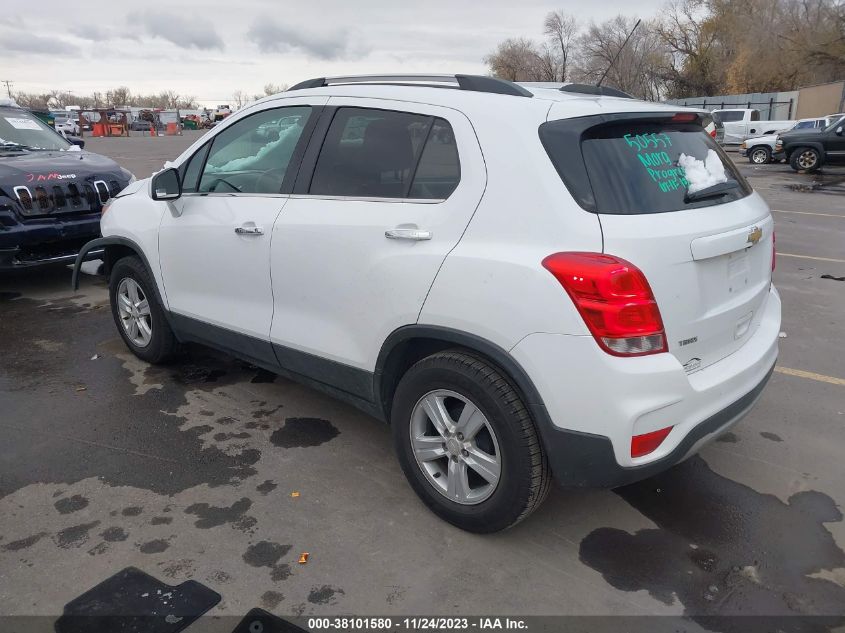 VIN 3GNCJLSB1HL278518 2017 CHEVROLET TRAX LT