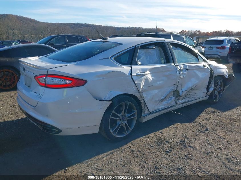 2016 FORD FUSION TITANIUM - 3FA6P0K93GR295046