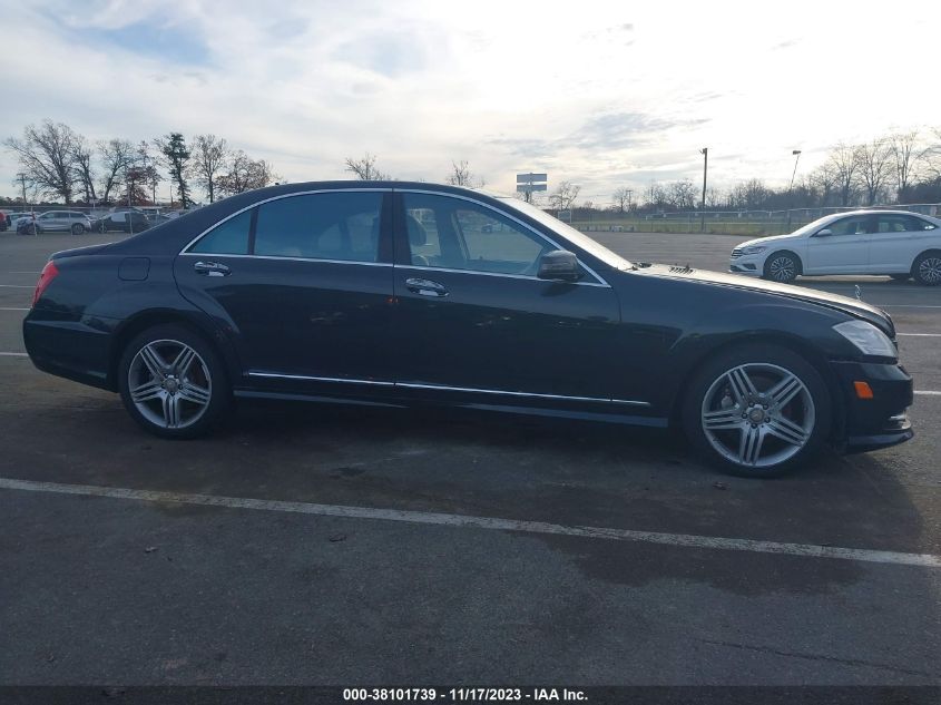 2013 MERCEDES-BENZ S 550 4MATIC WDDNG9EB1DA524313