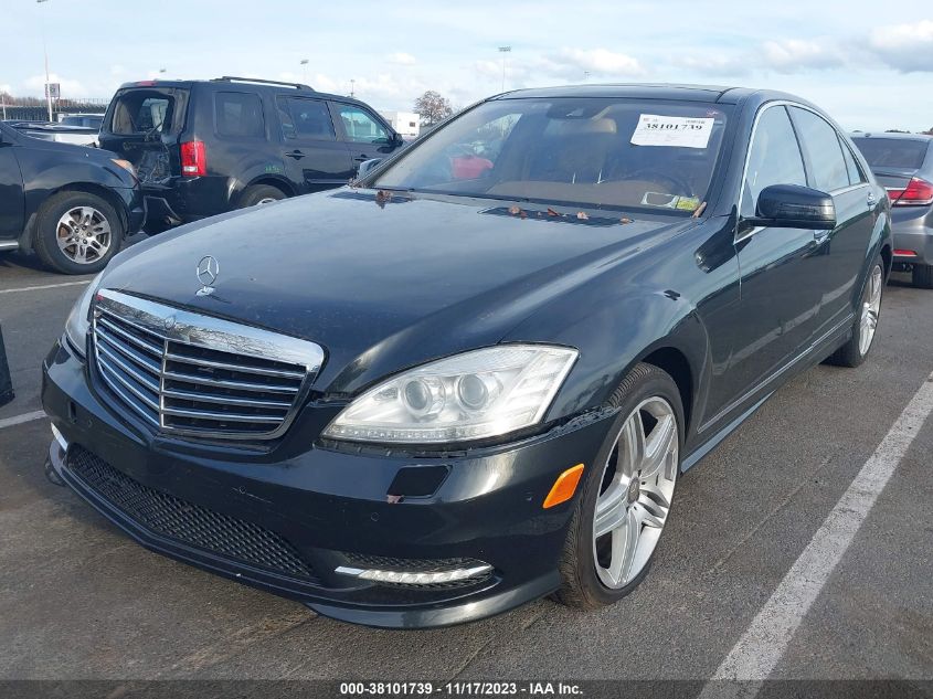 2013 MERCEDES-BENZ S 550 4MATIC WDDNG9EB1DA524313