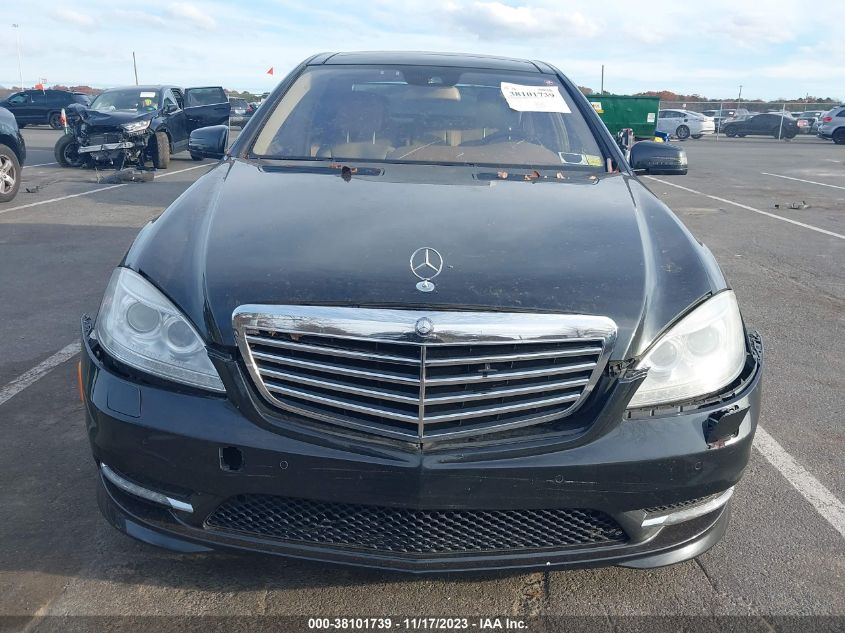 2013 MERCEDES-BENZ S 550 4MATIC WDDNG9EB1DA524313