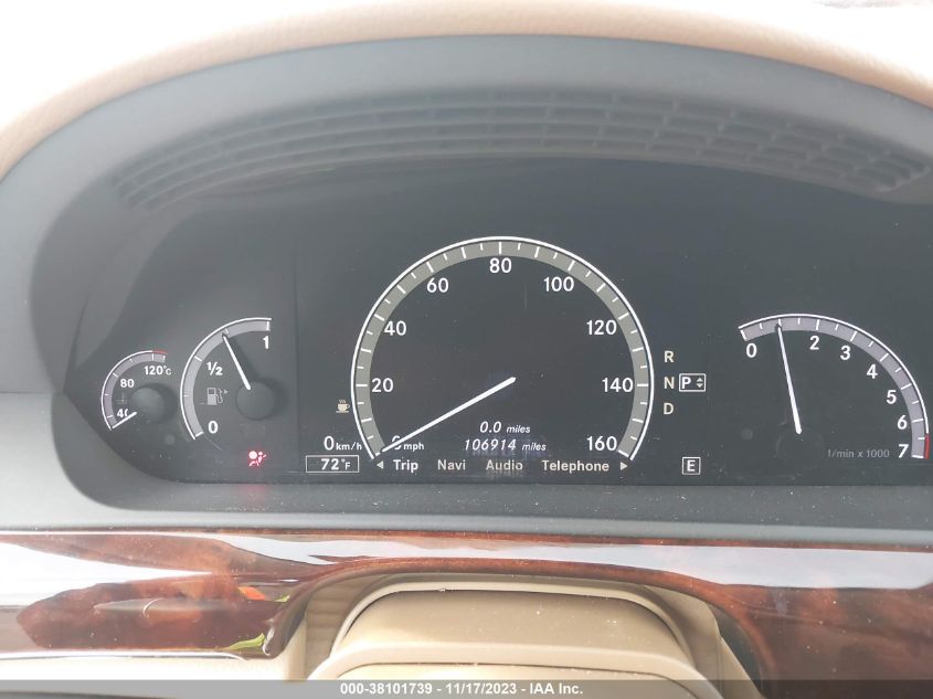 2013 MERCEDES-BENZ S 550 4MATIC WDDNG9EB1DA524313