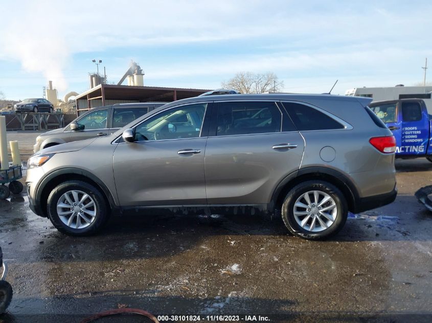 2018 KIA SORENTO 2.4L L - 5XYPG4A36JG412235