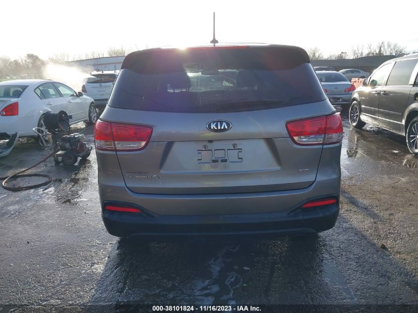 2018 KIA SORENTO 2.4L L - 5XYPG4A36JG412235