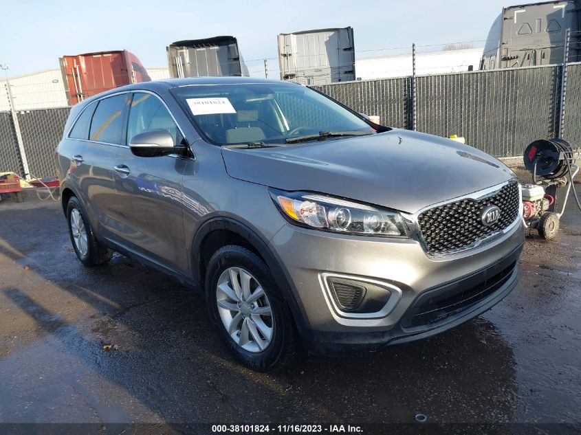 2018 KIA SORENTO 2.4L L - 5XYPG4A36JG412235