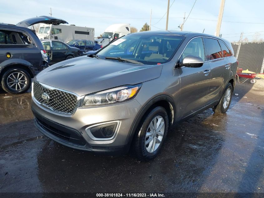 2018 KIA SORENTO 2.4L L - 5XYPG4A36JG412235