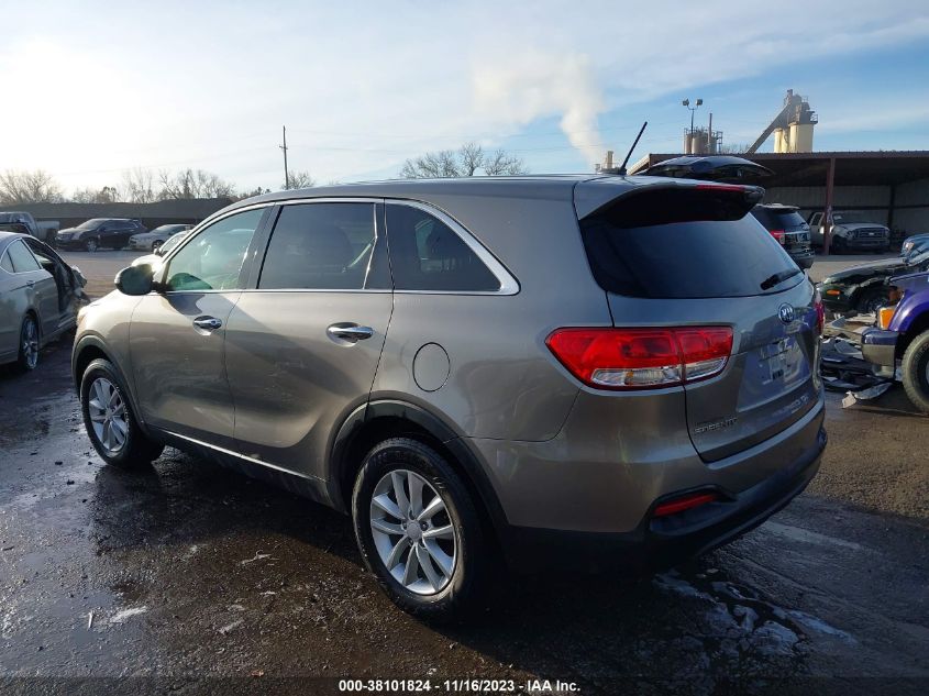 2018 KIA SORENTO 2.4L L - 5XYPG4A36JG412235