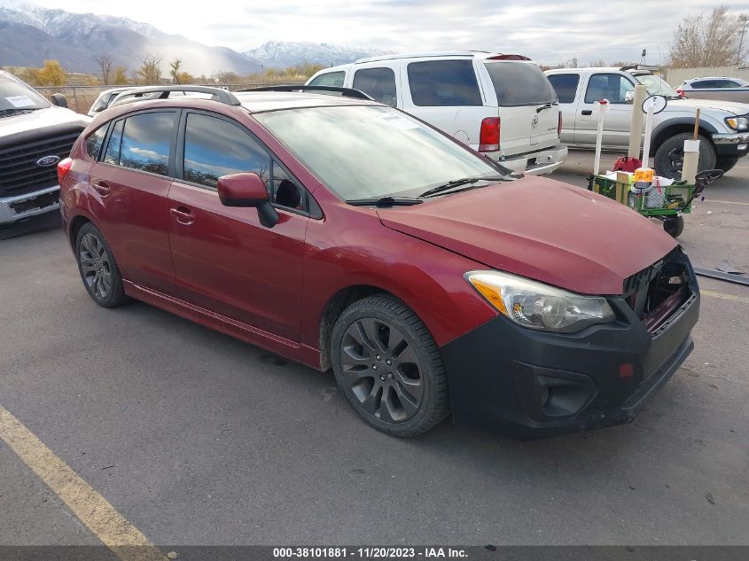 2014 SUBARU IMPREZA 2.0I SPORT PREMIUM - JF1GPAL64E8240070