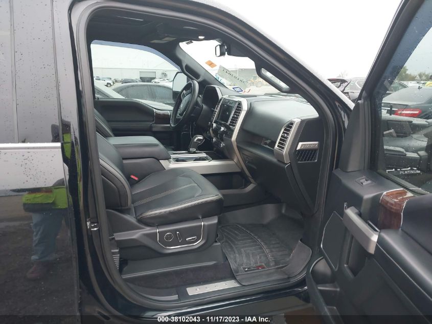 2016 FORD F-150 PLATINUM - 1FTEW1EG7GFA55116