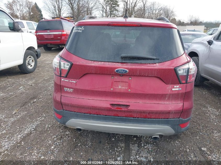 2018 FORD ESCAPE SE - 1FMCU9GD6JUA56187