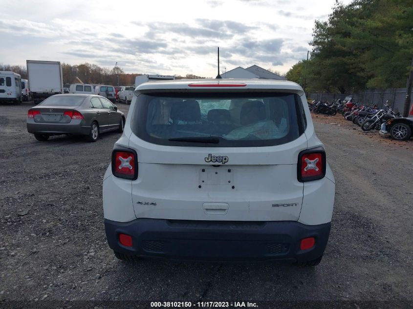 2018 JEEP RENEGADE SPORT - ZACCJBAB8JPH93839