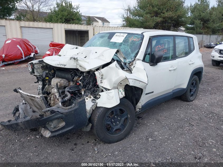2018 JEEP RENEGADE SPORT - ZACCJBAB8JPH93839