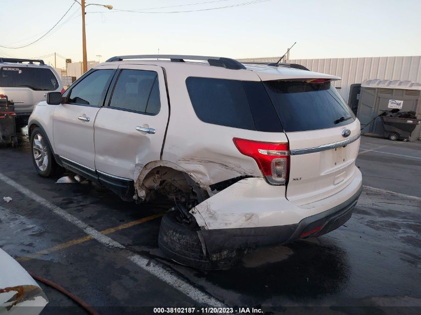 2013 FORD EXPLORER XLT - 1FM5K7D82DGA21711
