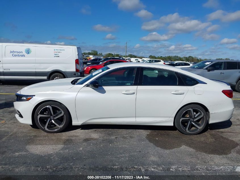 2022 HONDA ACCORD SPORT - 1HGCV1F31NA065576