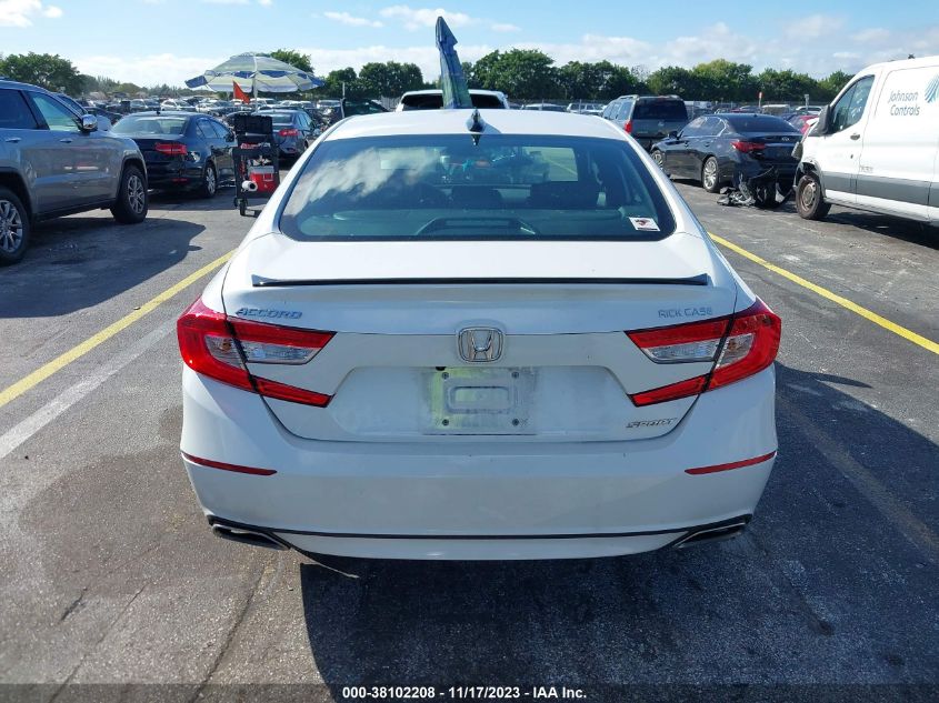 2022 HONDA ACCORD SPORT - 1HGCV1F31NA065576