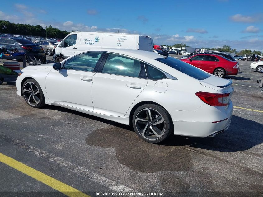 2022 HONDA ACCORD SPORT - 1HGCV1F31NA065576