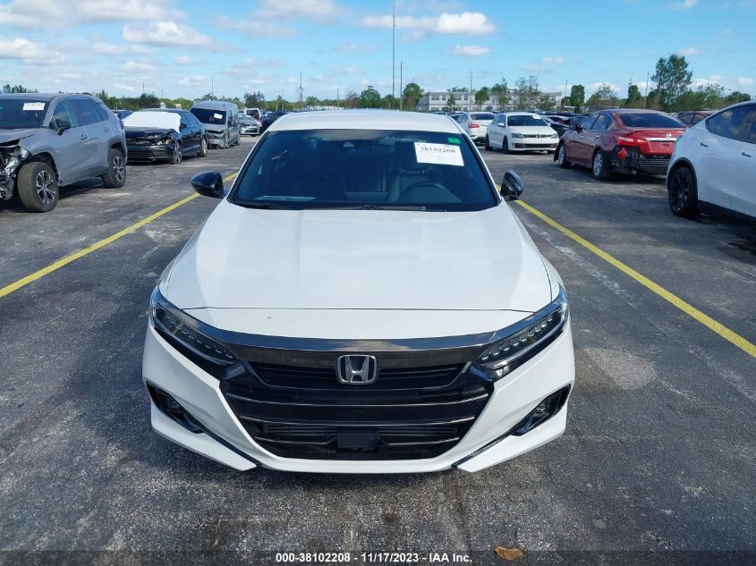 2022 HONDA ACCORD SPORT - 1HGCV1F31NA065576
