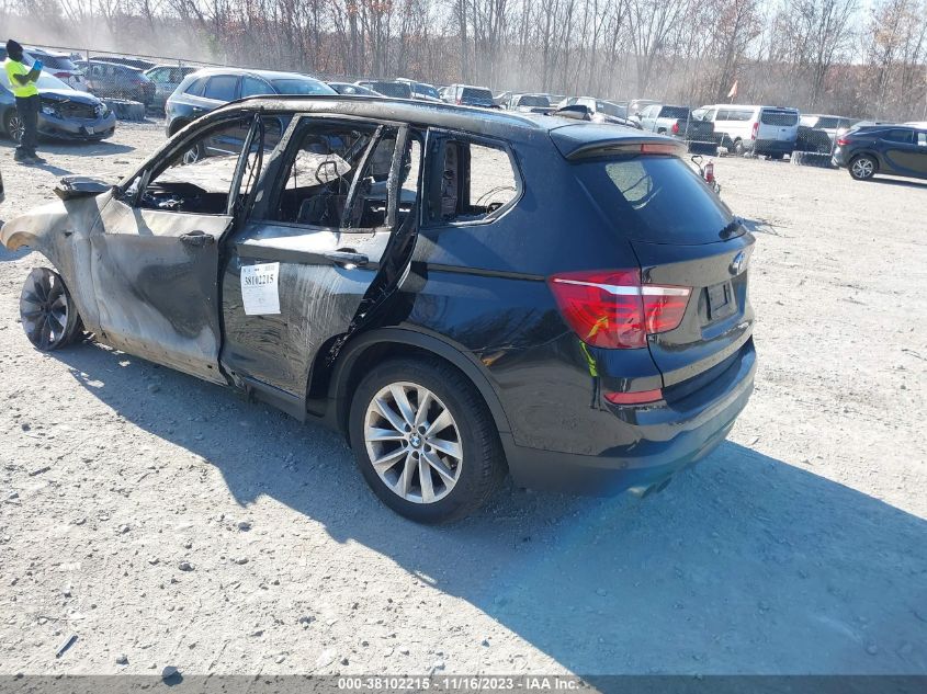 2015 BMW X3 XDRIVE28I - 5UXWX9C58F0D59589