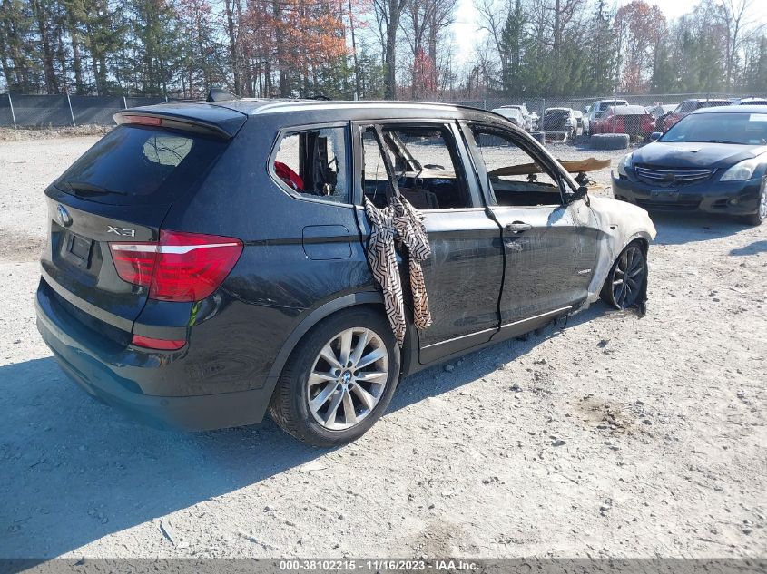 2015 BMW X3 XDRIVE28I - 5UXWX9C58F0D59589